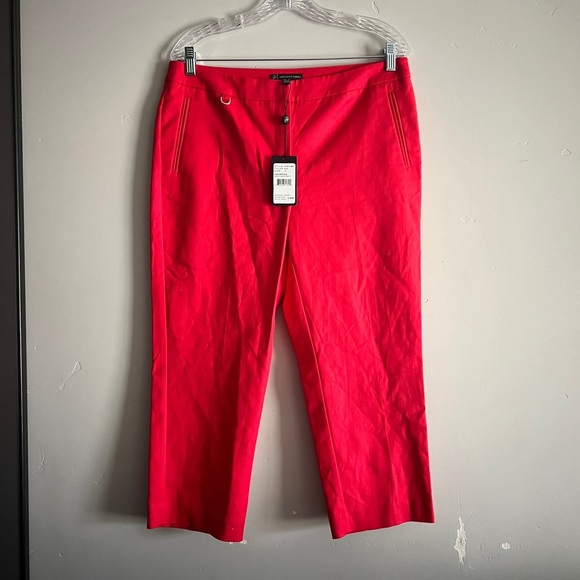 Adrianna Papell $78 Red Capri Pants